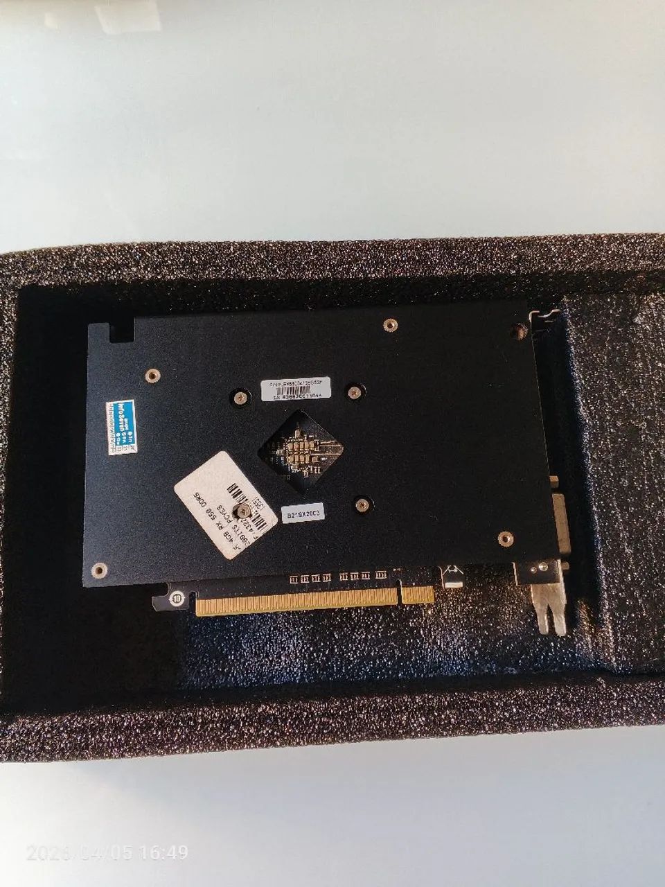 Placa de Vídeo PCYES, AMD RADEON RX 550 4GB - Placas de Vídeo ...