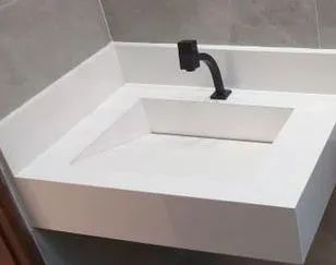 Lavatório em porcelanato 90x50  - Foto 3