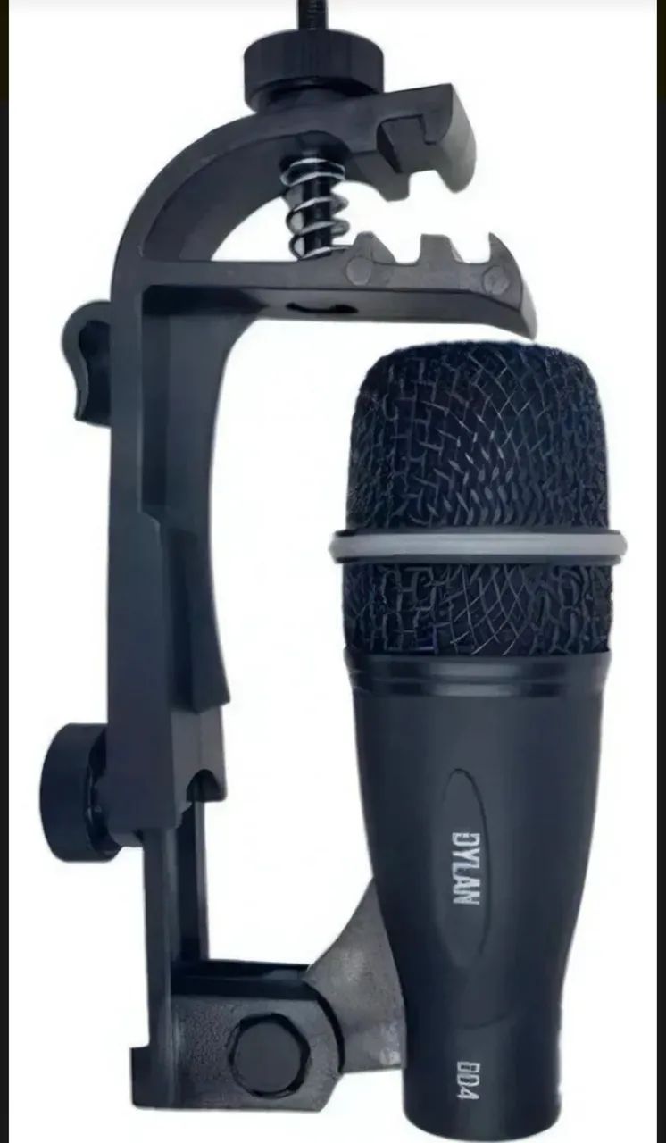 kit microfone para Bateria 