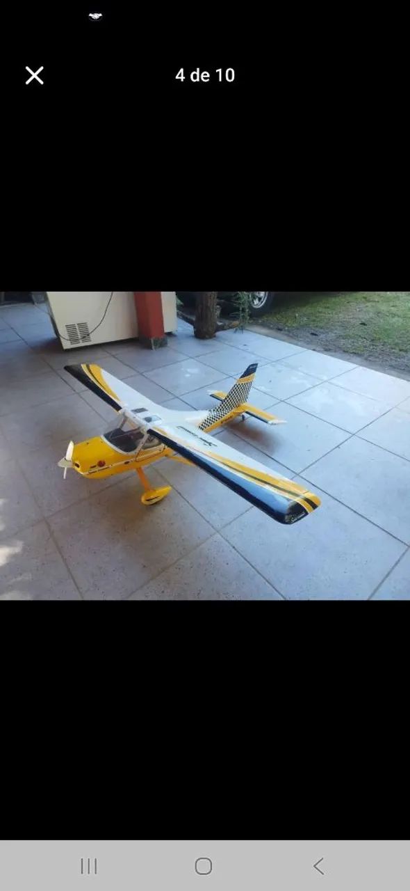 Aeromodelo glasier motor OS 4 TEMPOS - Foto 2