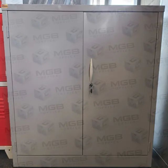 Armário Baixo de Aço com 2 Portas e 2 Prateleiras - 1,00x0,90x0,40cm - ENTREGAS EM ATÉ 24h - Foto 2