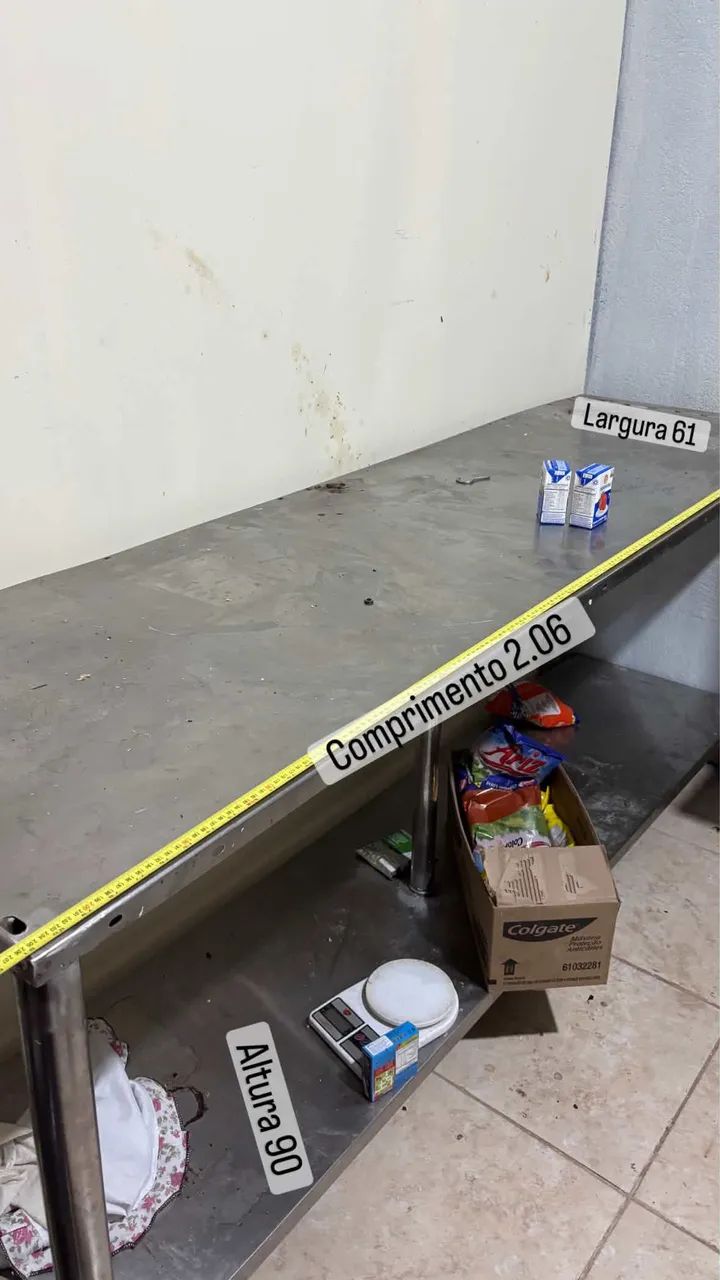 Mesa de inox 