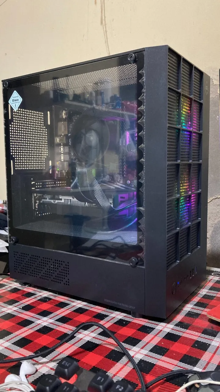 Pc gamer Ryzen 7 5700g 16gb ram ssd nvme 500gb Water cooler 240mm