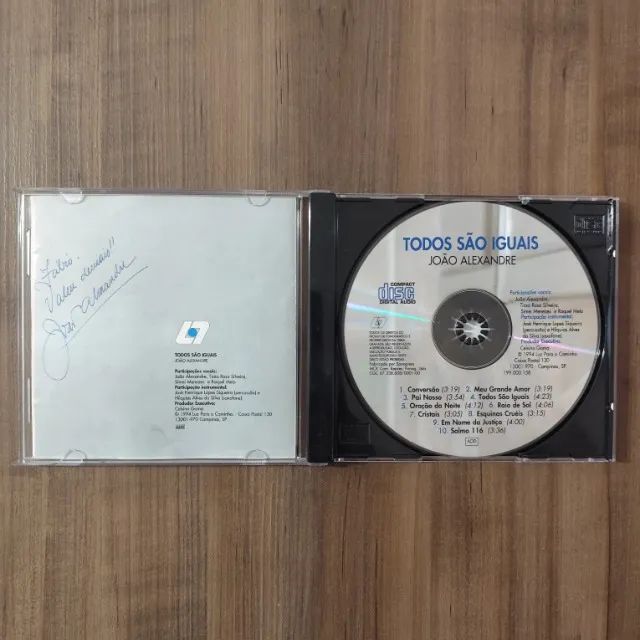 CD João Alexandre - Todos São Iguais *raridade - Foto 3