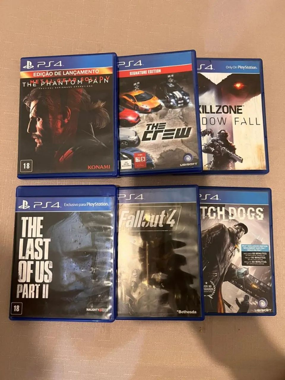 Playstation 4 PS4 + 2 controle + 7 jogos - Foto 5
