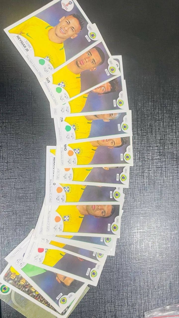 Conjunto de Figurinhas Brasil Copa 2018 Rússia - Foto 2