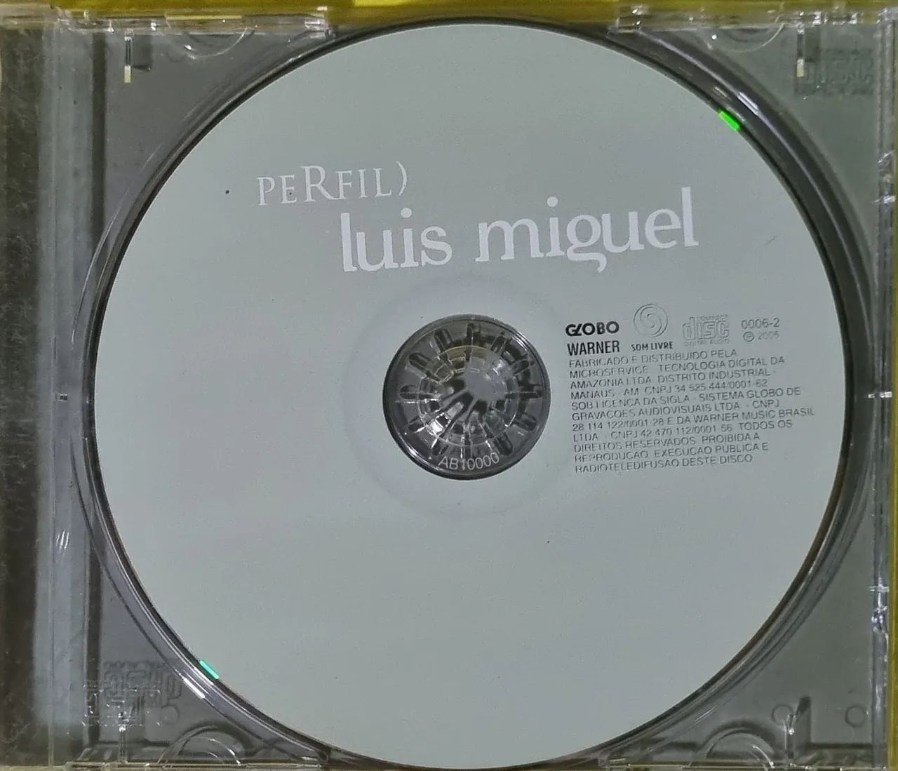 CD Luis Miguel - Perfil (Som Livre) - Foto 3