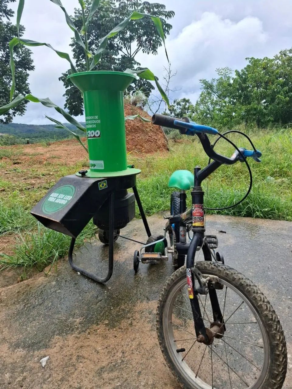 Vende se triturador orgânico e bicicleta  . - Foto 4