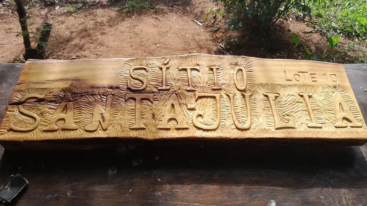 Placa em madeira personalizada sob encomenda... - Foto 3