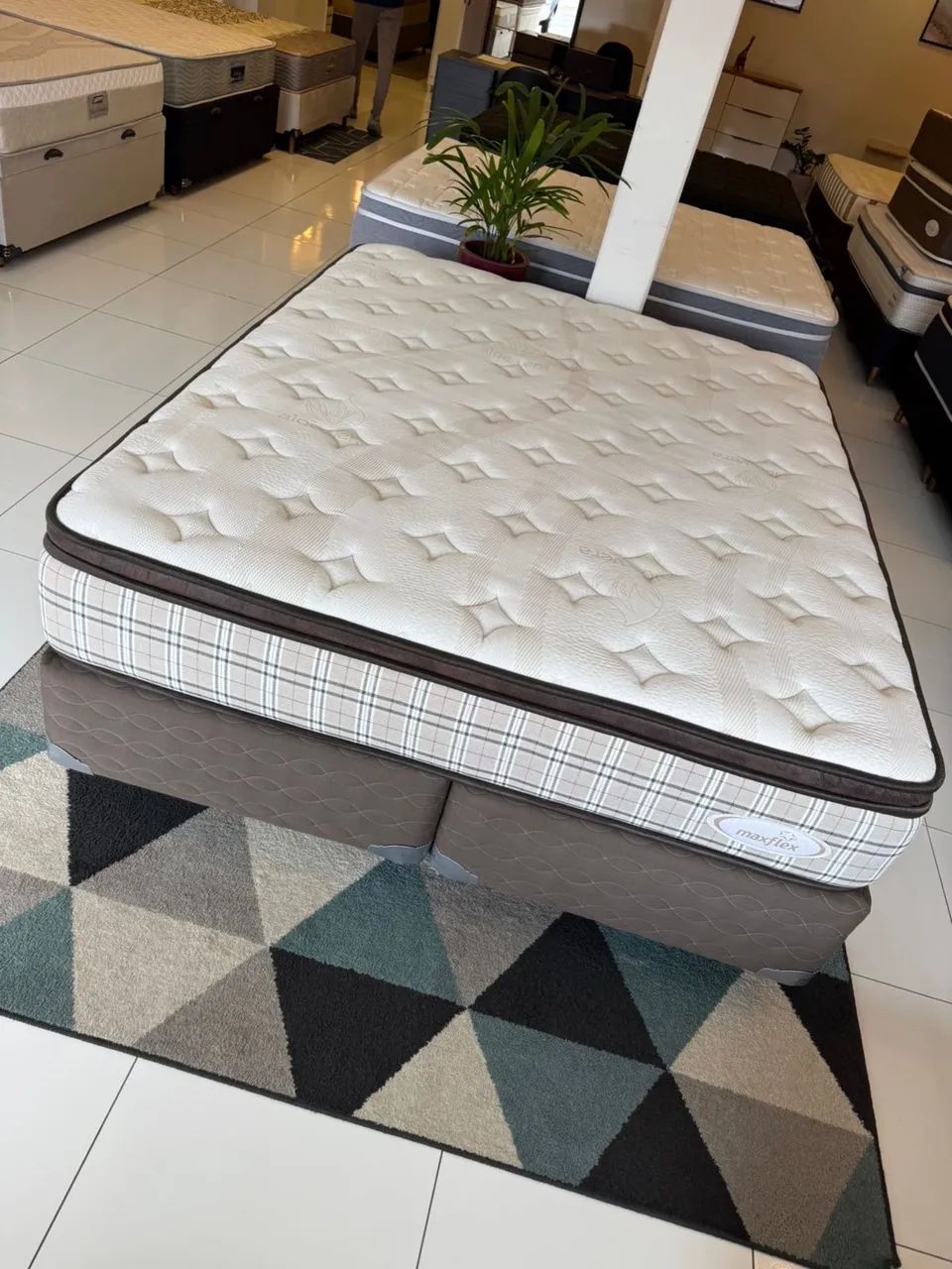 Cama box CASAL MAXFLEX QUEEN TOP - Entrego!  - Foto 3