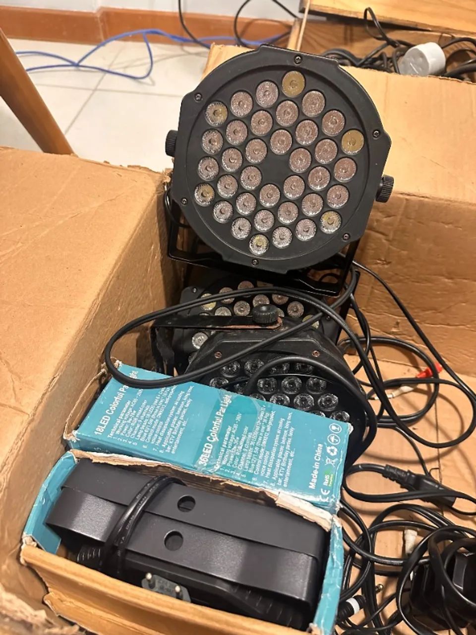 KIT para DJ - Controladora - LEDs - Mesa - Fumaça - Foto 4