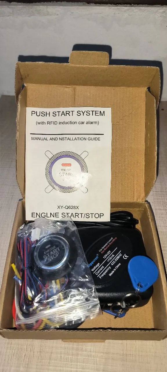 Botão Start stop  