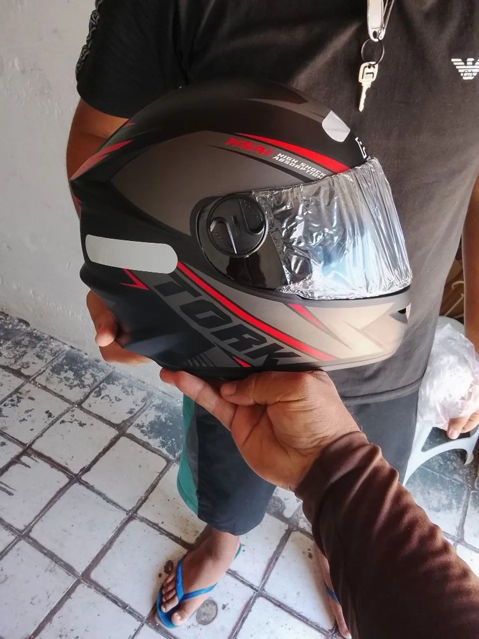 Vendo capacete novo 