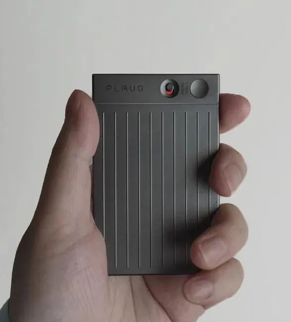 Gravador de Voz AI Plaud Note 64GB cinza com ChatGPT e Transcrição - Foto 3