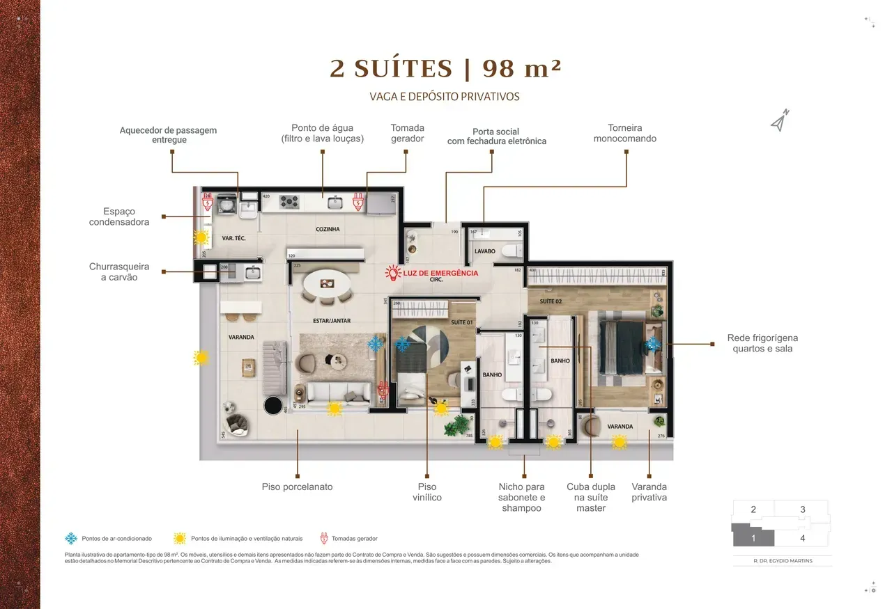 PLANTA 98m²
