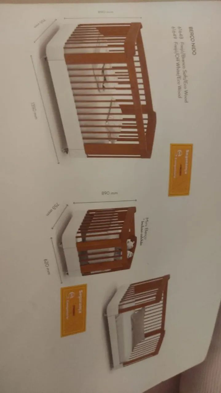 Berço 3 em 1 - Nido - Foto 2