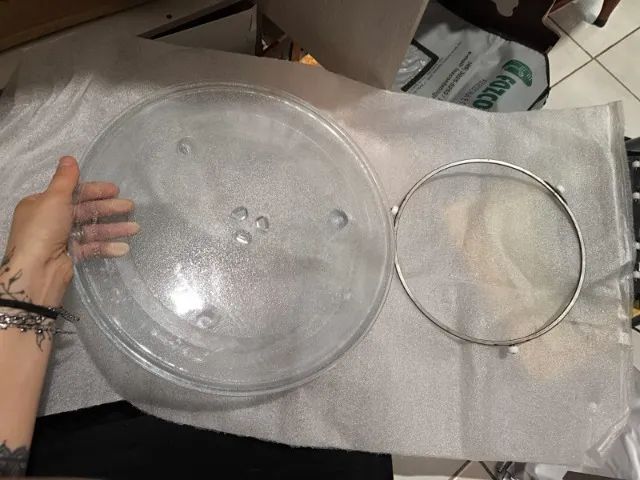 Prato microondas 36cm