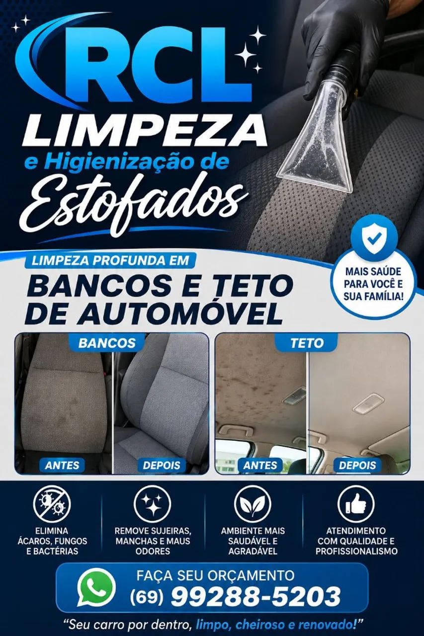 SUPER LIMPEZA E HIGIENIZAÇAO DE ESTOFADOS  - Foto 3