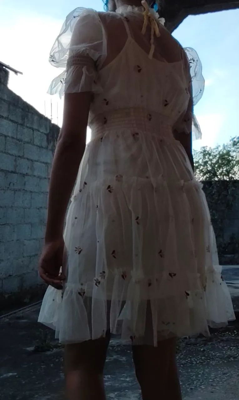 vestido com tule  - Foto 2