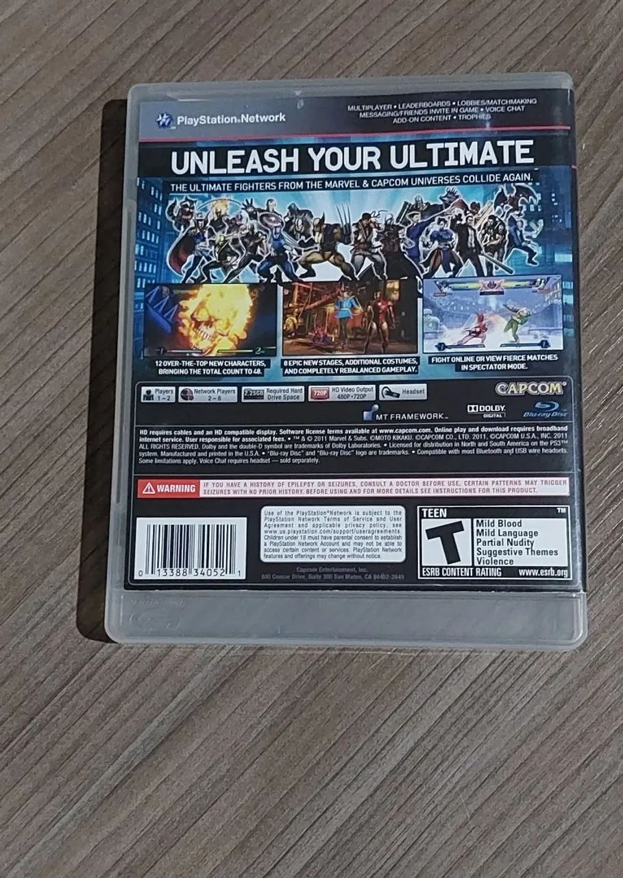 Ultimate marvel Vs capcom 3 - Foto 2
