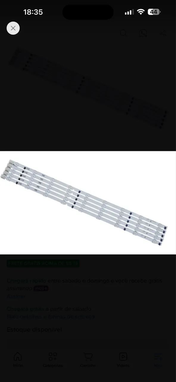 Kit Barra De Led Un32f4000 Un32f5000 Un32f5500 Nova Original