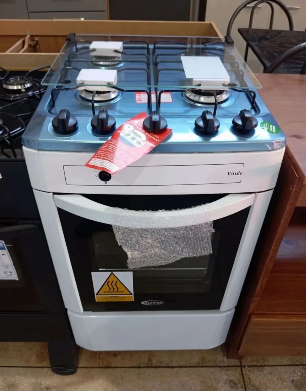 Fogao 4 bocas automático 