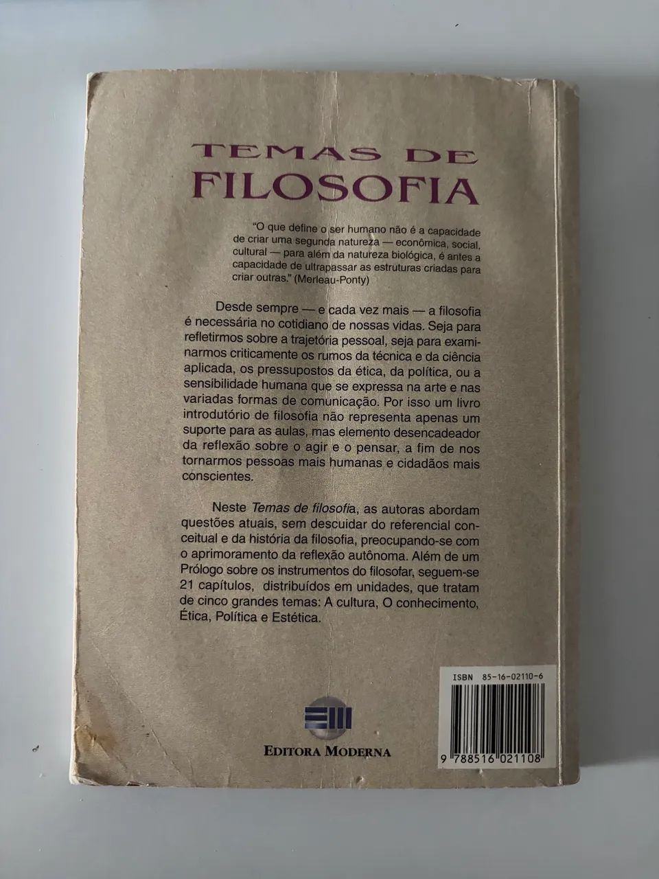 Livro de Filosofia Editora Moderna - Foto 2