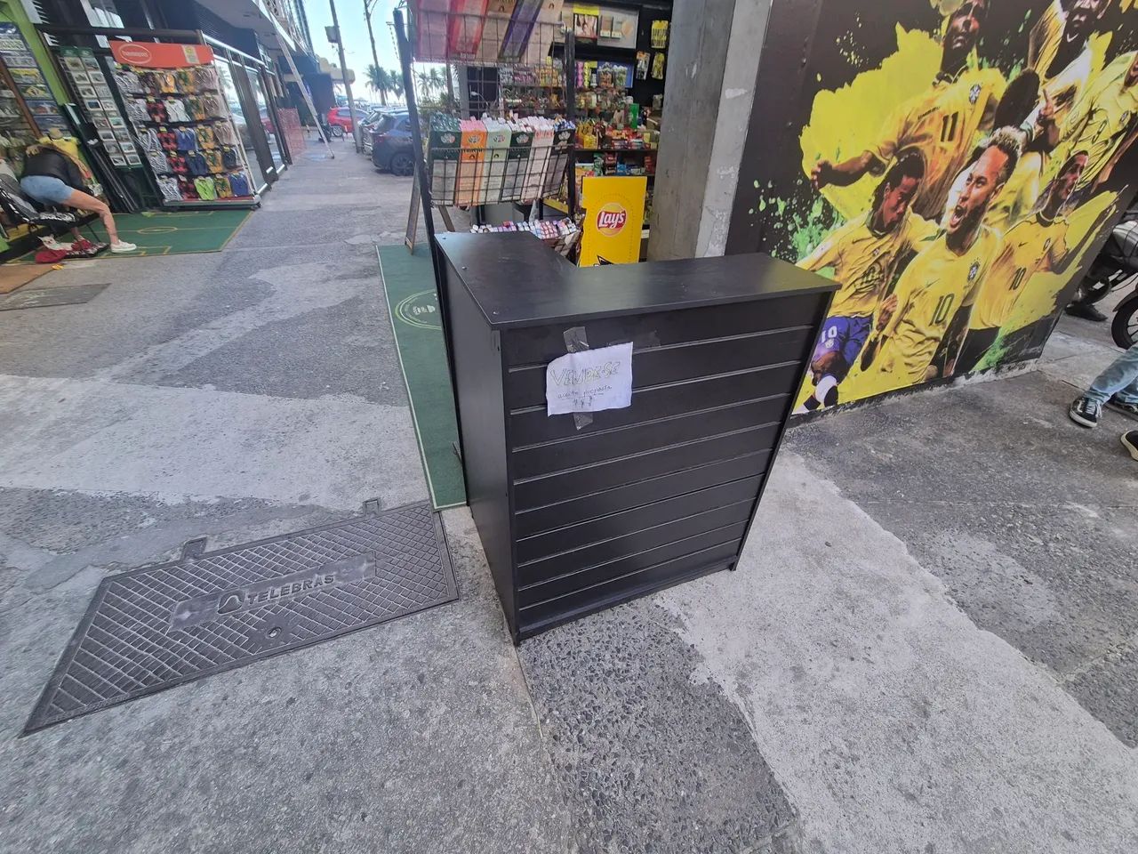Balcão de Atendimento com gaveta e chave - Foto 4