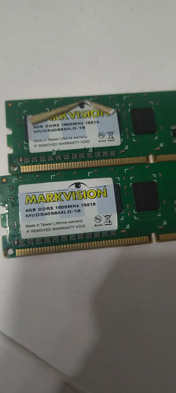 Memória ram 100 reais cada !!!