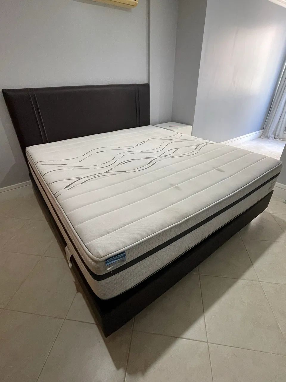 Cama King Size completa Perfeito estado  - Foto 3