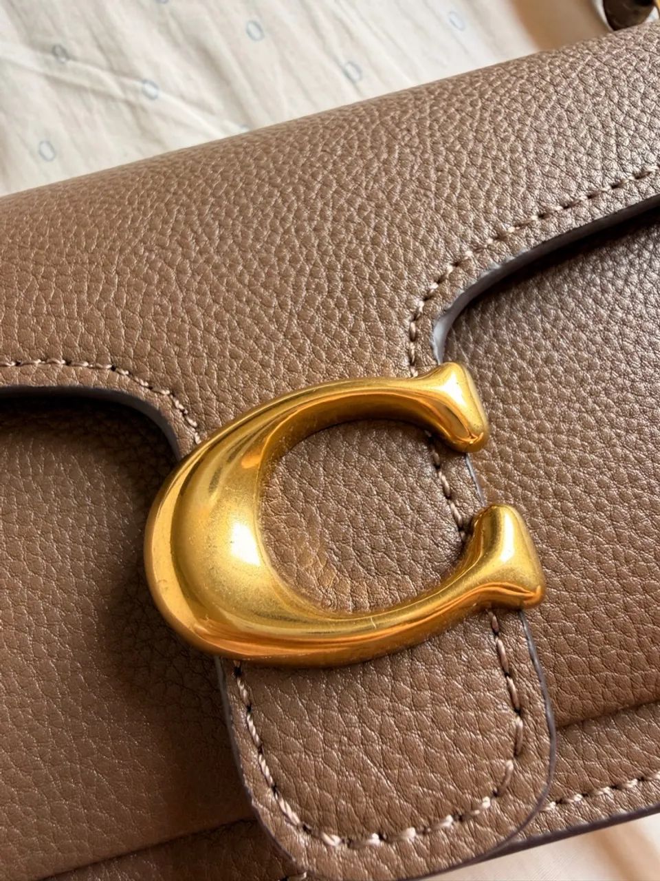 Bolsa Coach Tabby 20 Marrom - Foto 5