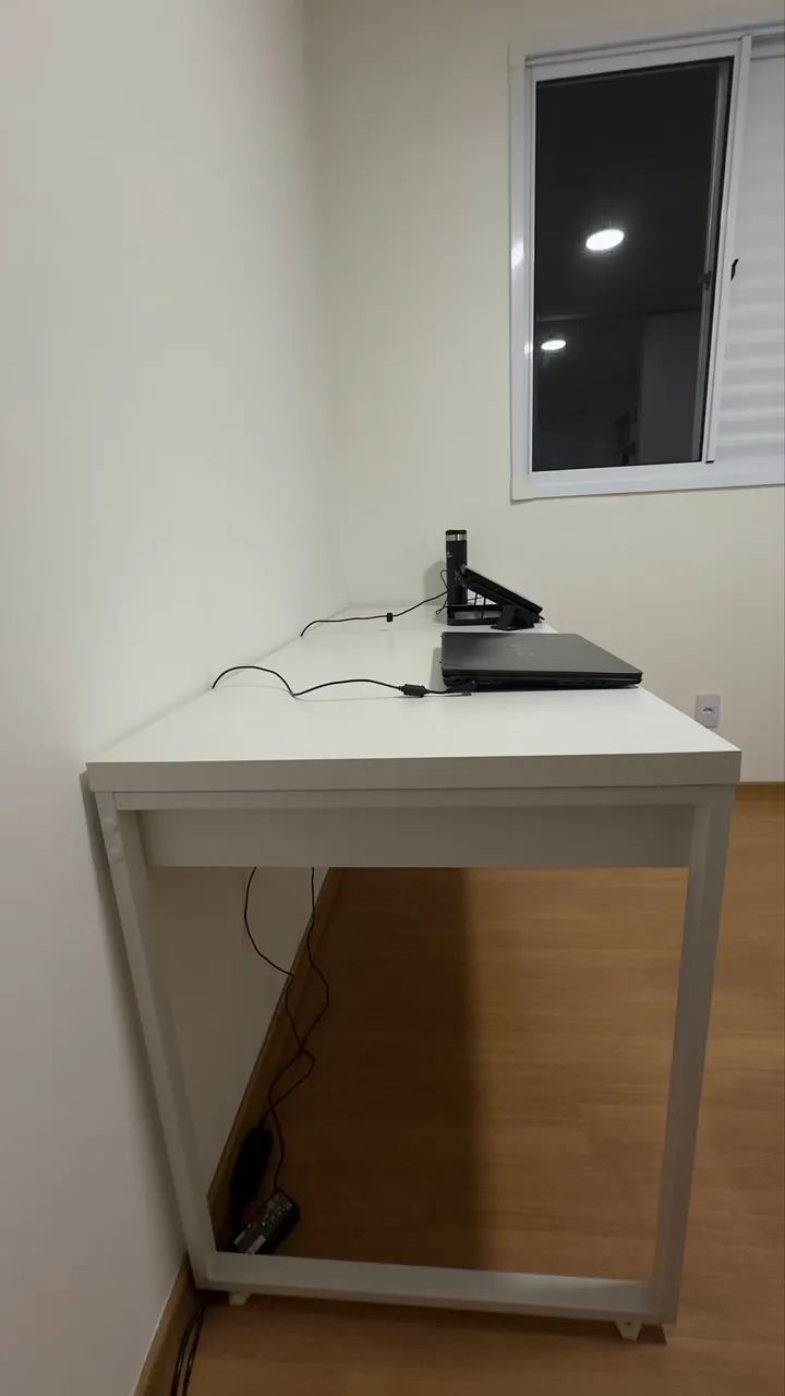 Escrivanhia Mesa Escritório Industrial 150cm - Foto 2