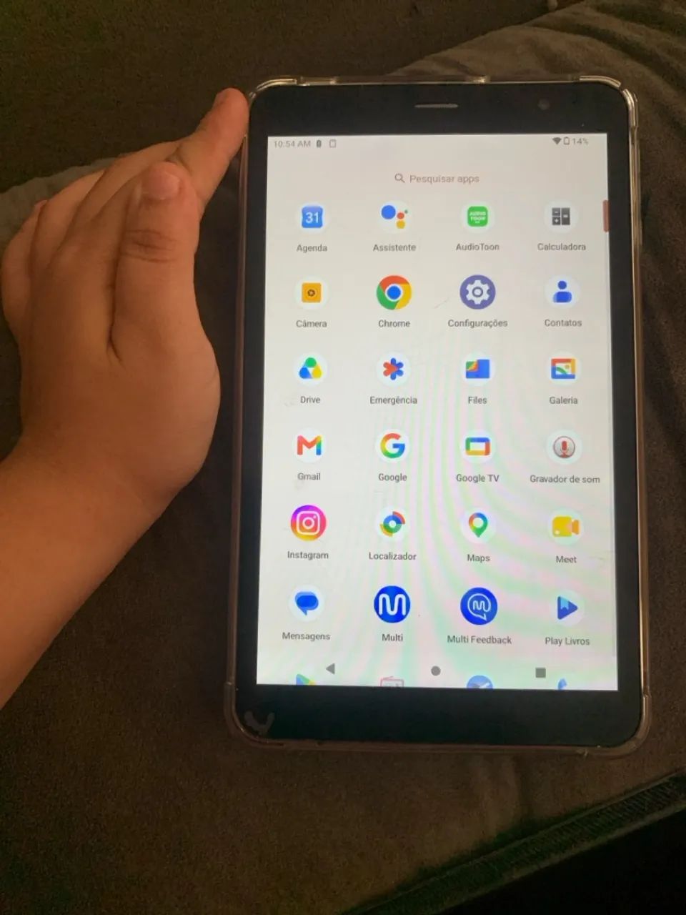 Tablet capinha e carregador  - Foto 3