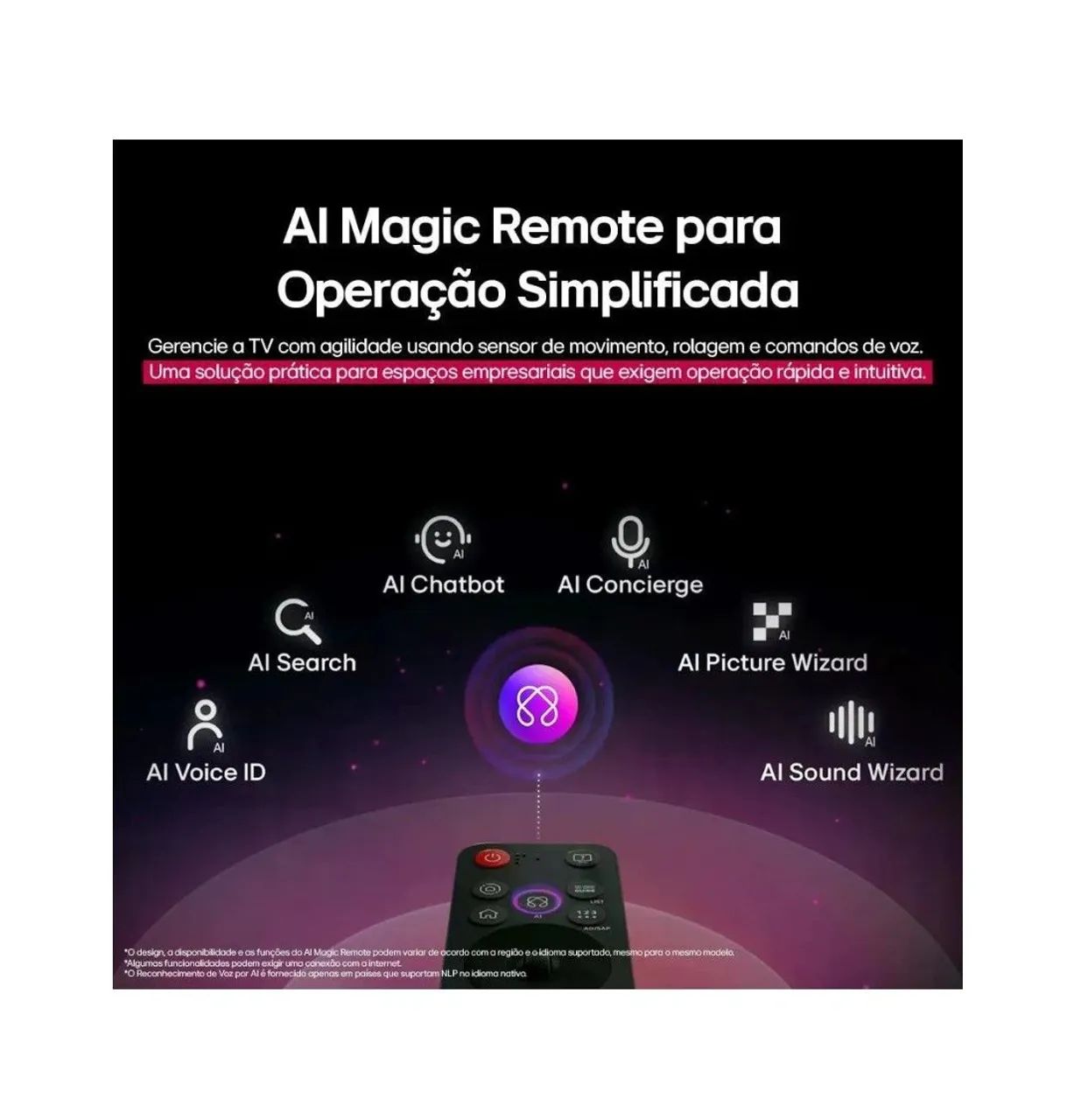 Smart Tv LG 50 Polegadas, Lacrada + NF (Até 12x) - Foto 5