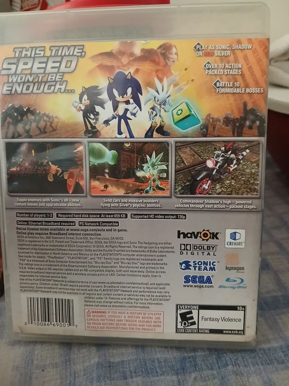 Sonica the hedgehog Ps3 - Foto 2