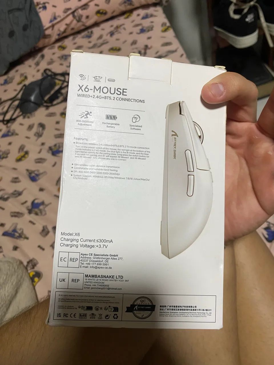 Mouse attack shark x6 - Foto 2