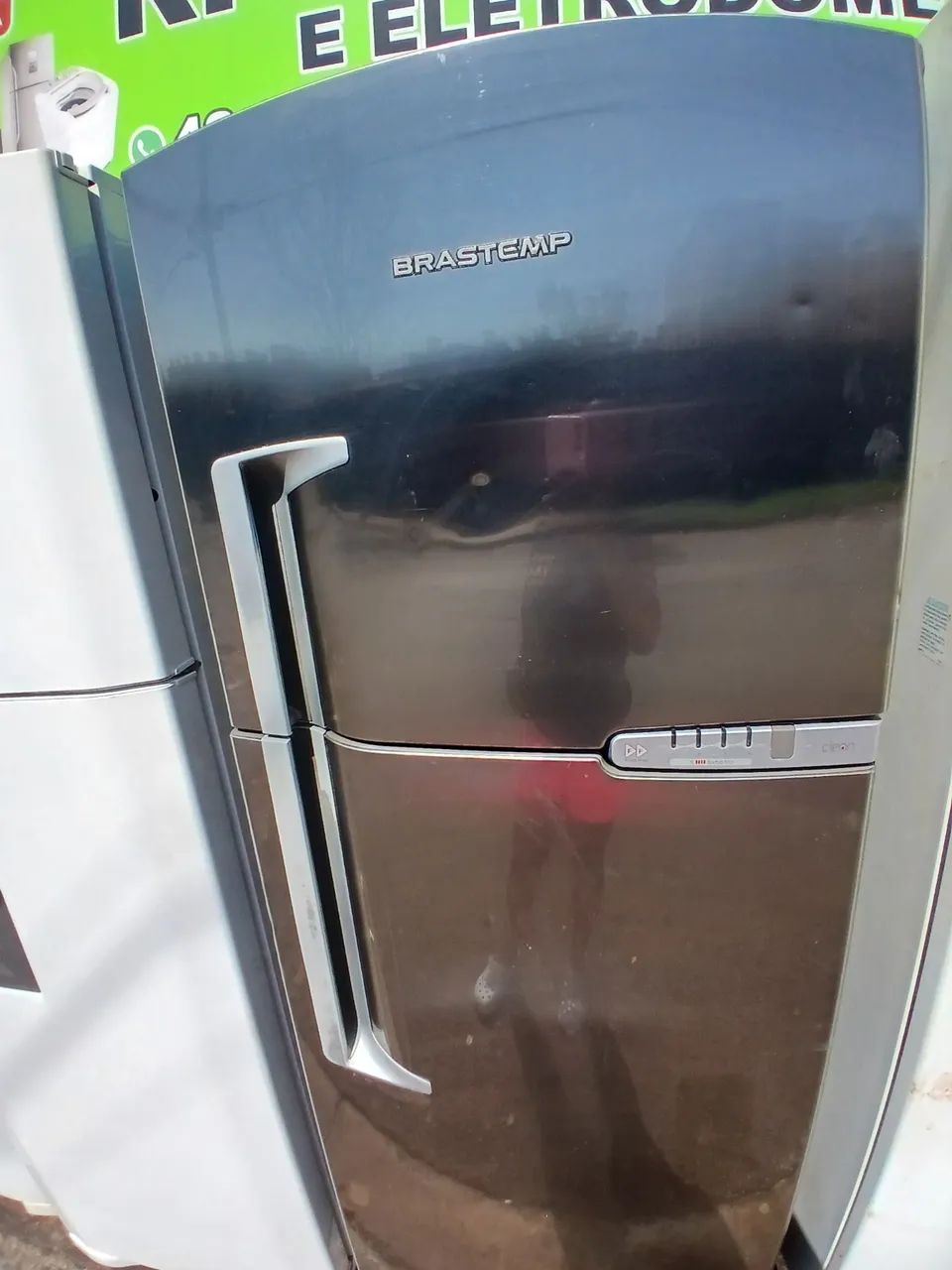 Geladeira inox