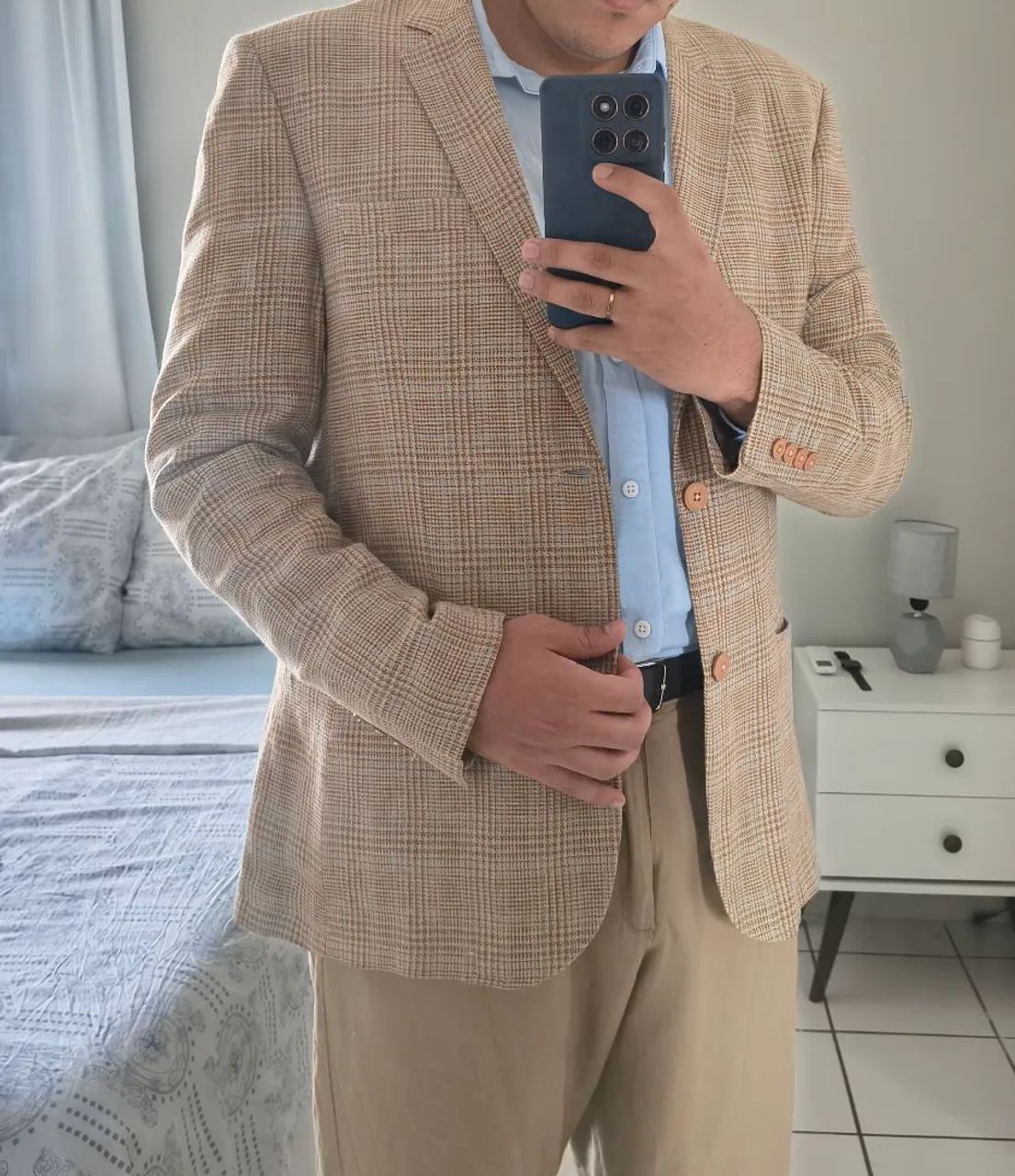 Blazer masculino de Linho 54  - Foto 2