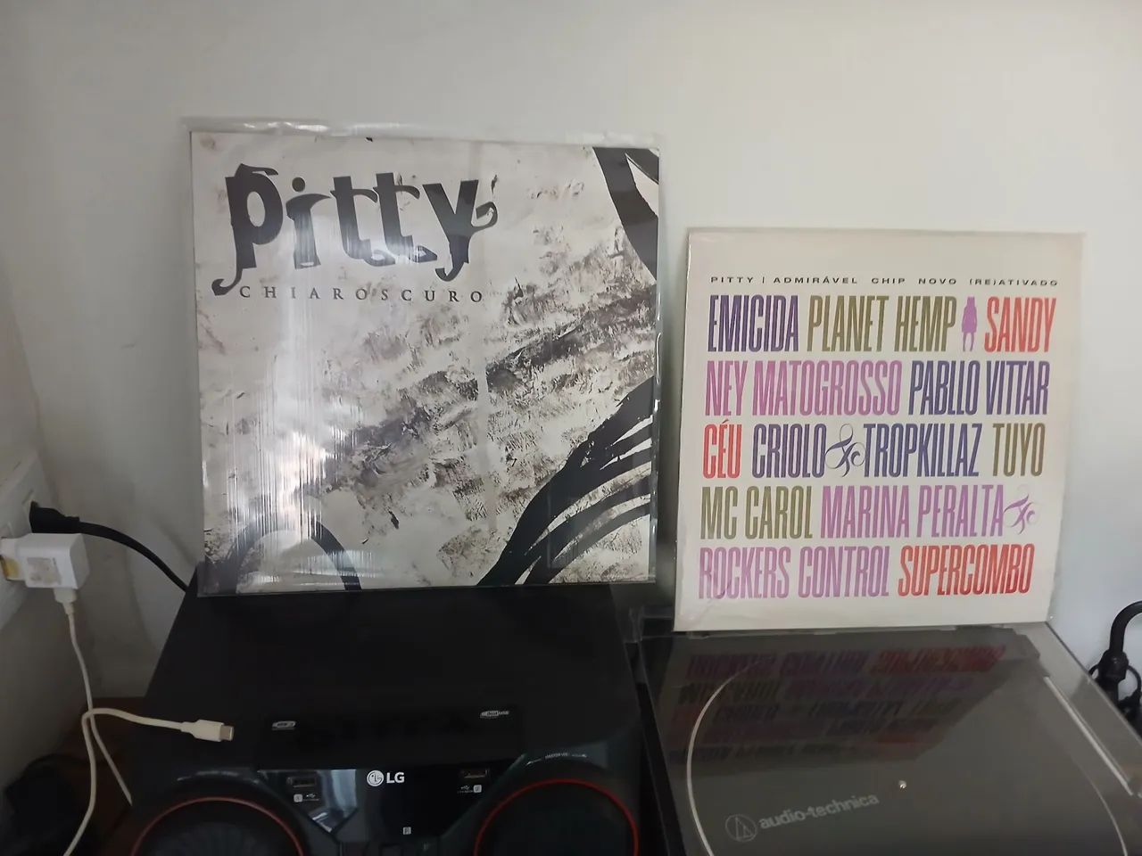 2 discos vinil Pitty 