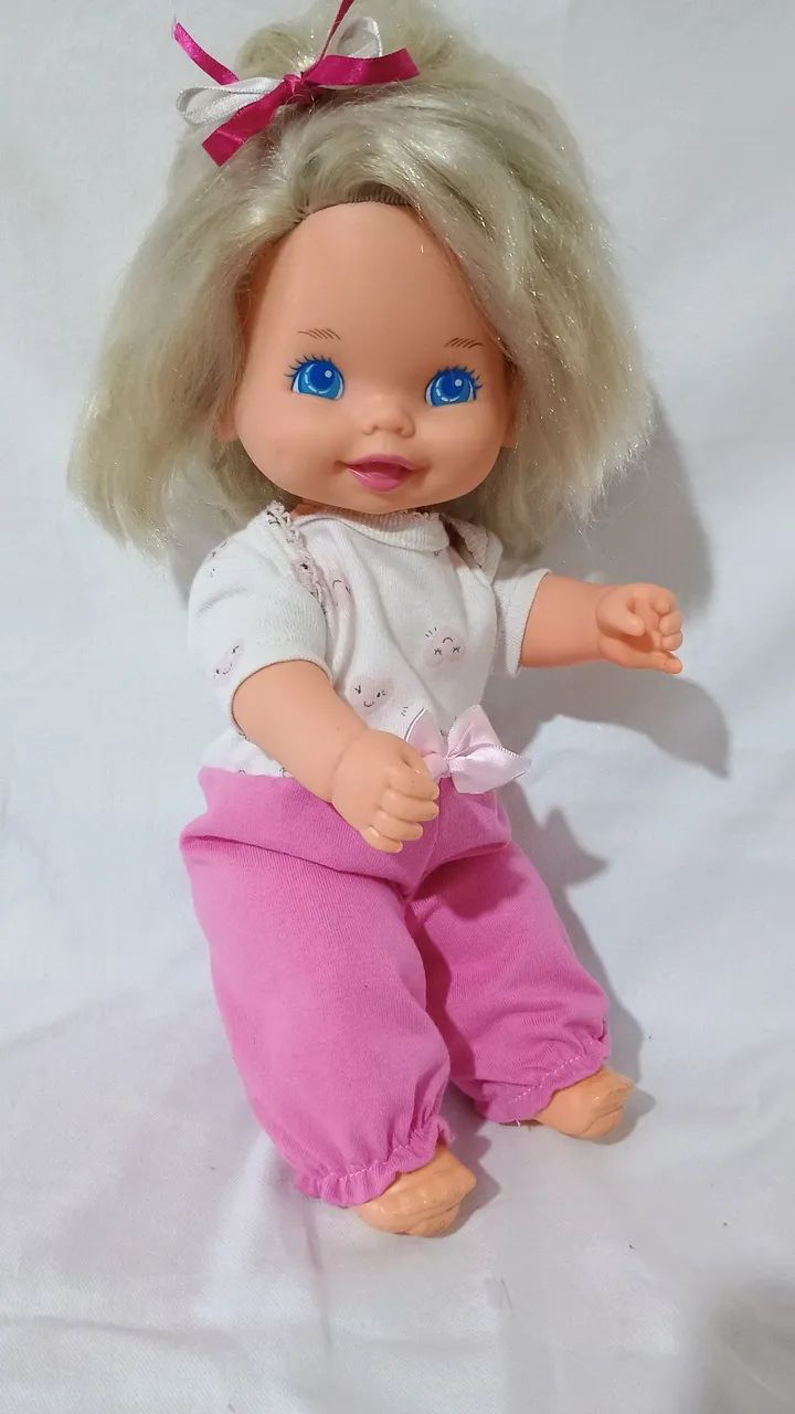 Boneca dos anos 80 PASSINHO da marca estrela 35 cm altura - Foto 5
