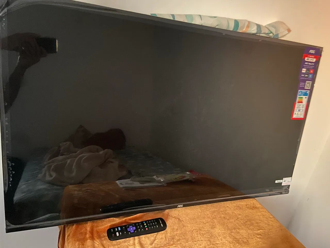 TV 50 POLEGADAS ROKU AOC - NOVA
