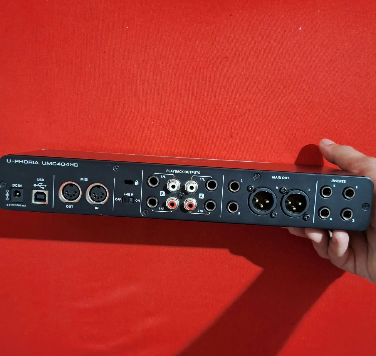 INTERFACE DE AUDIO BEHRINGER UMC404HD  - Foto 3
