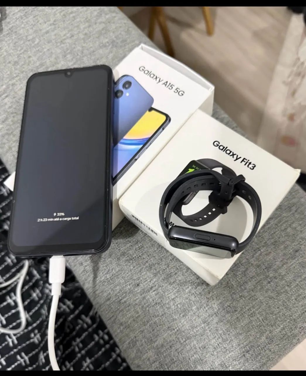 Kit celular+Relógio entrega em Mãos 