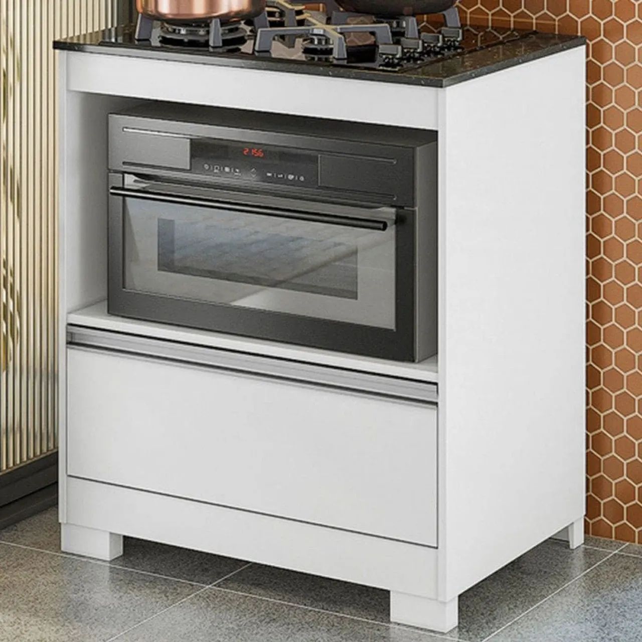 BALCÃO PARA COOKTOP 4 BOCAS 