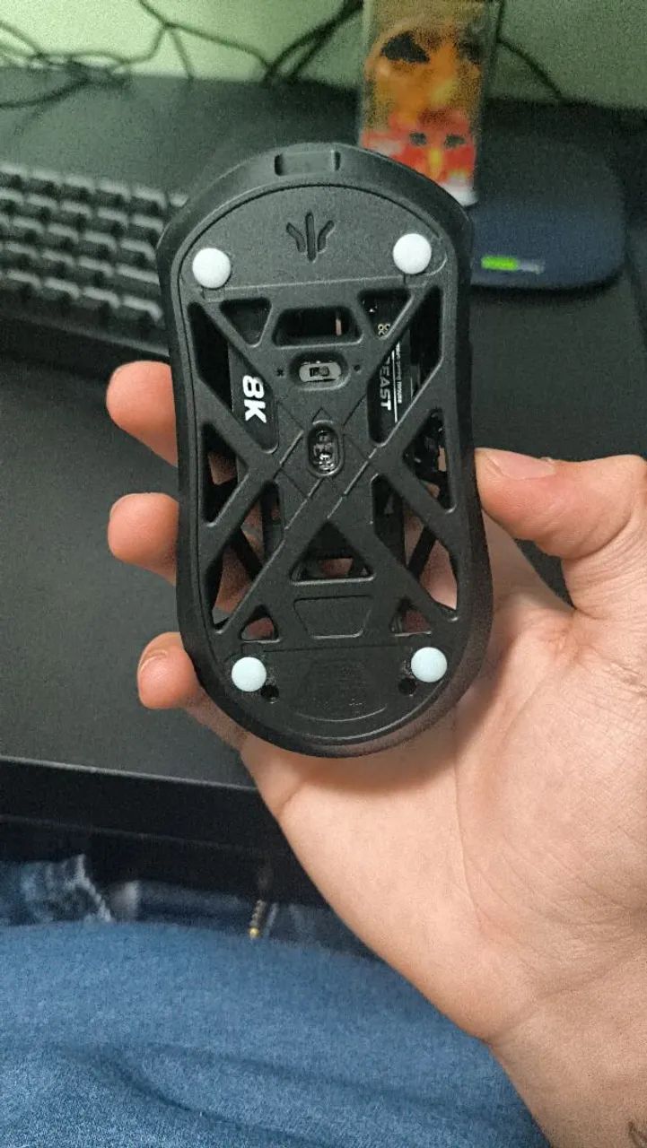 MOUSE WL BEAST X MAX (2 MESES DE USO) - Foto 3