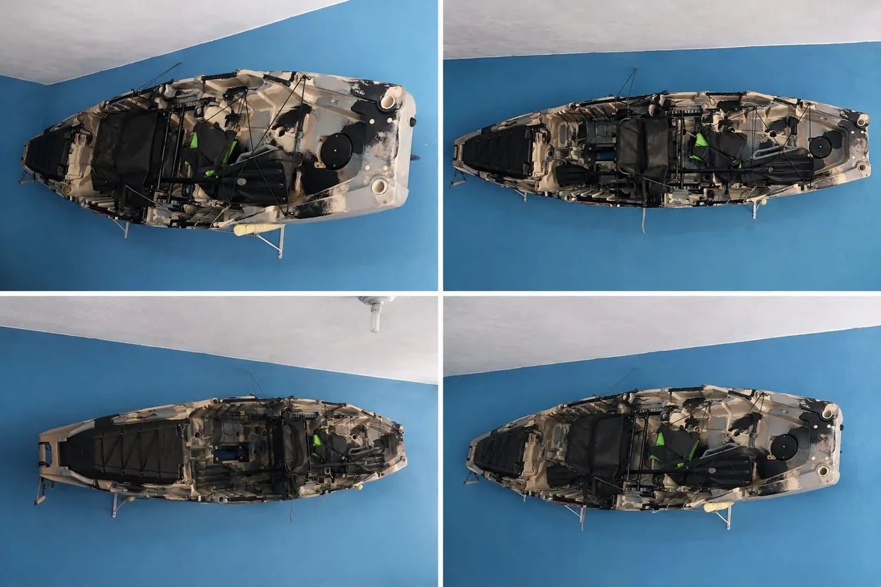 [VENDA OU TROCA MOTO ] CAIAQUE PREDADOR 1290 MILHA NÁUTICA  COR AREIA COM PEDAL BARBATANA  - Foto 2