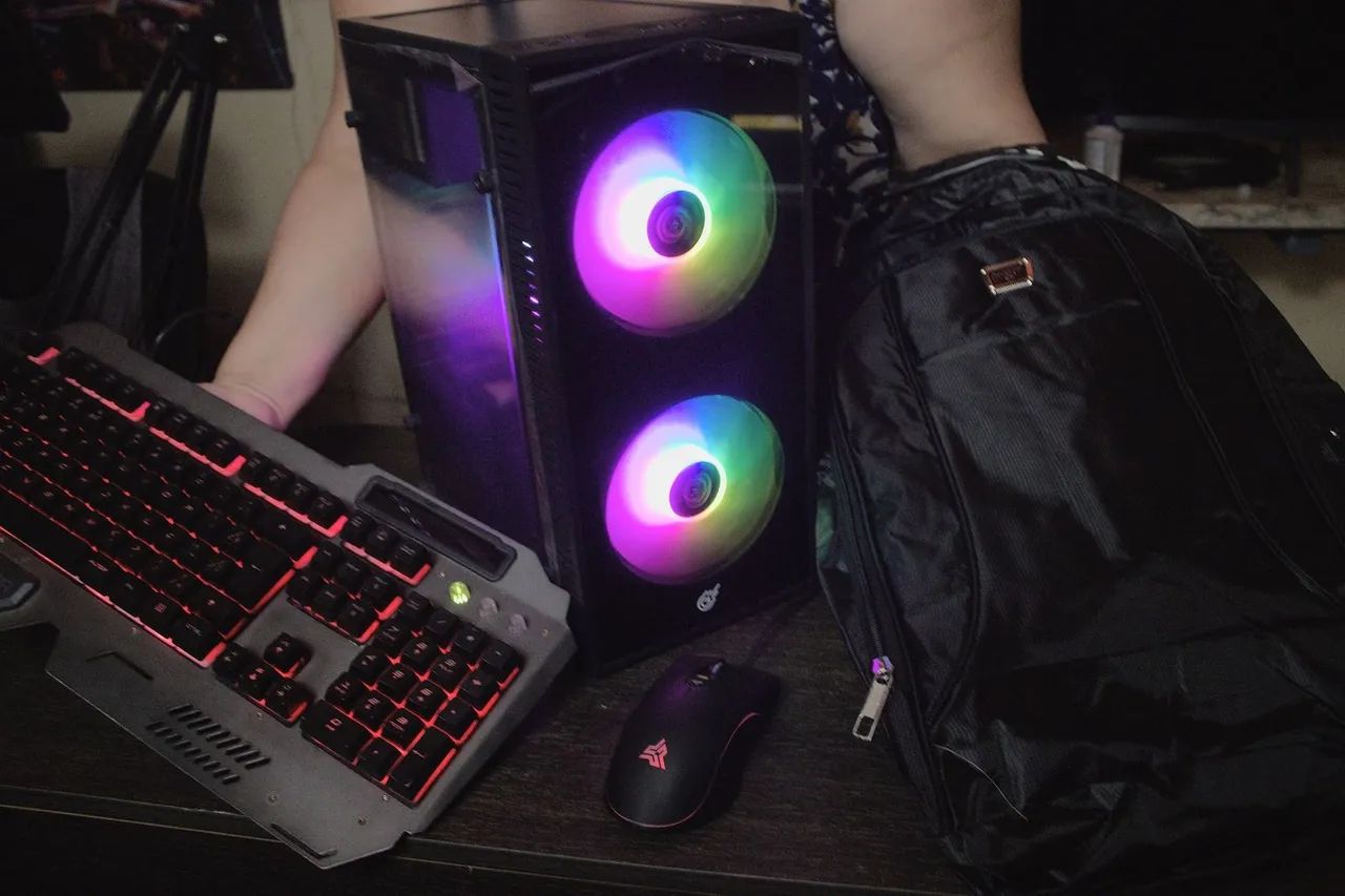 PC + MOUSE + TECLADO + MOCHILA - Foto 4