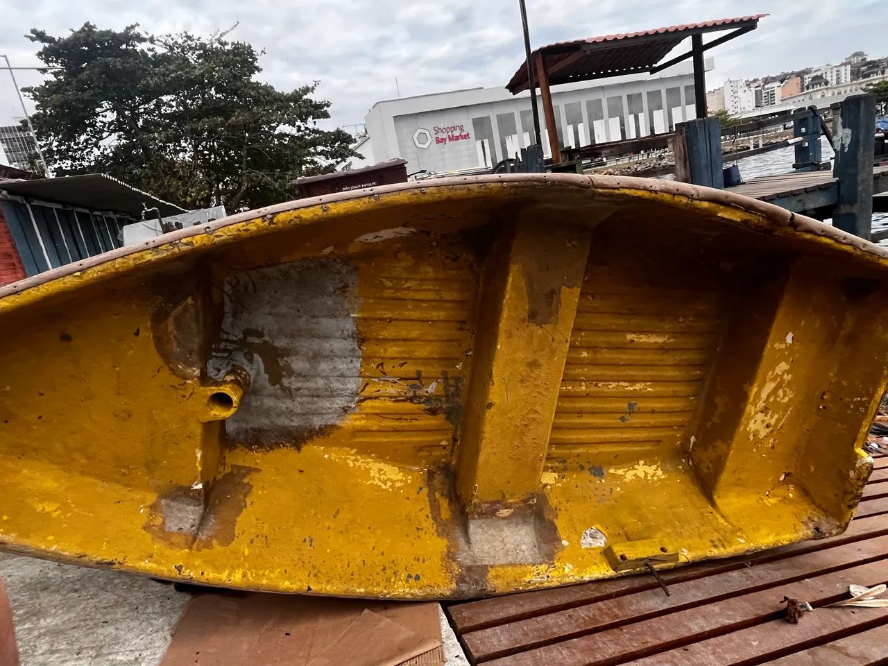 Barco de fibra