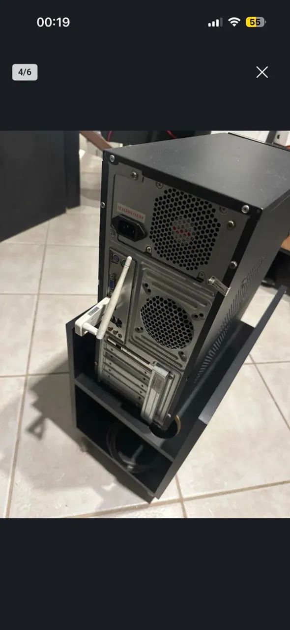 Pc completo monitor teclado e mouse  - Foto 4