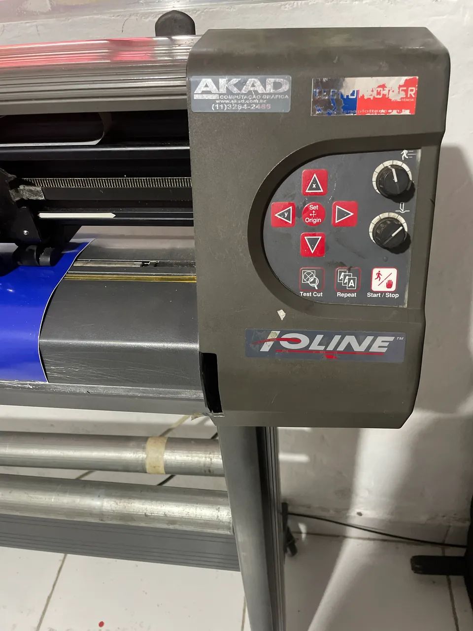 Plotter de Recorte ioline 60 cm - Funcionando Perfeitamente - Foto 2